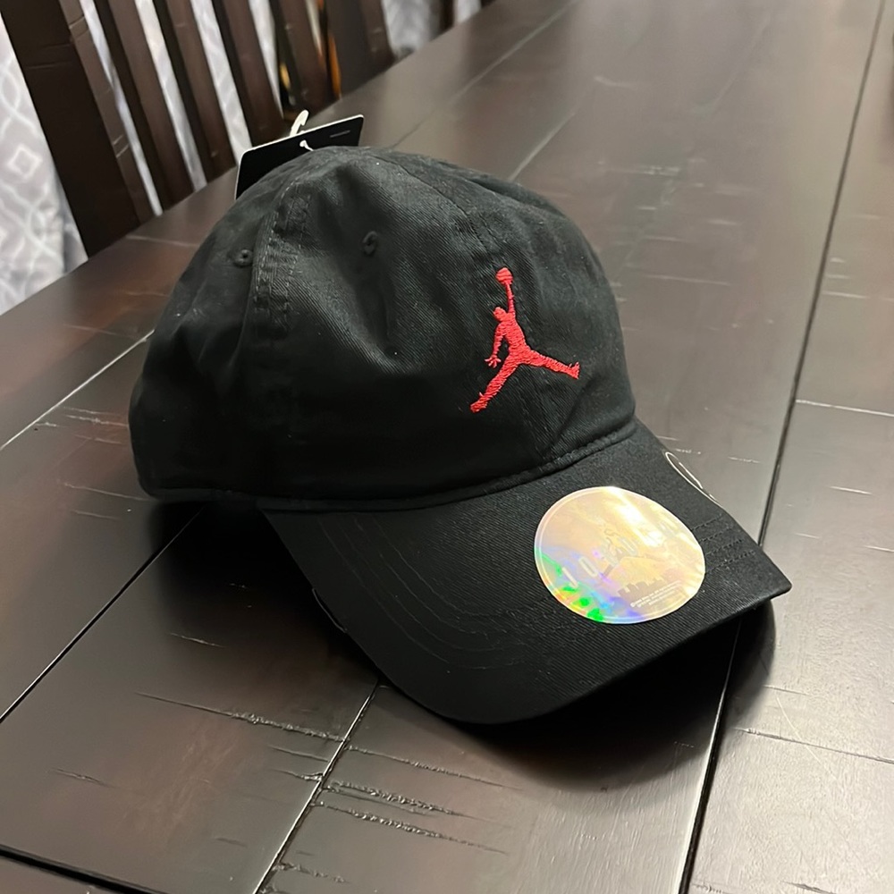Nike Air Jordan Youth GS Hat Cap new adjustable black red Boys Girls cotton
